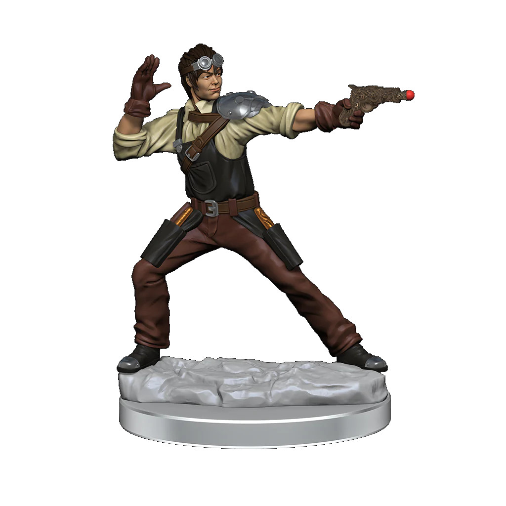 D&D Nolzur's Marvelous Unpainted Miniatures: Human Artificer & Human Apprentice