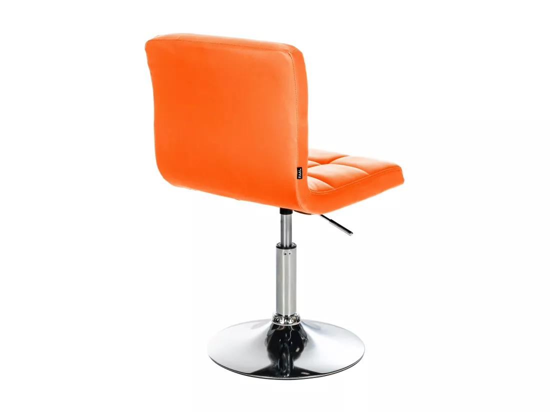 Chaise gondole - Similicuir - Orange - Palma V2