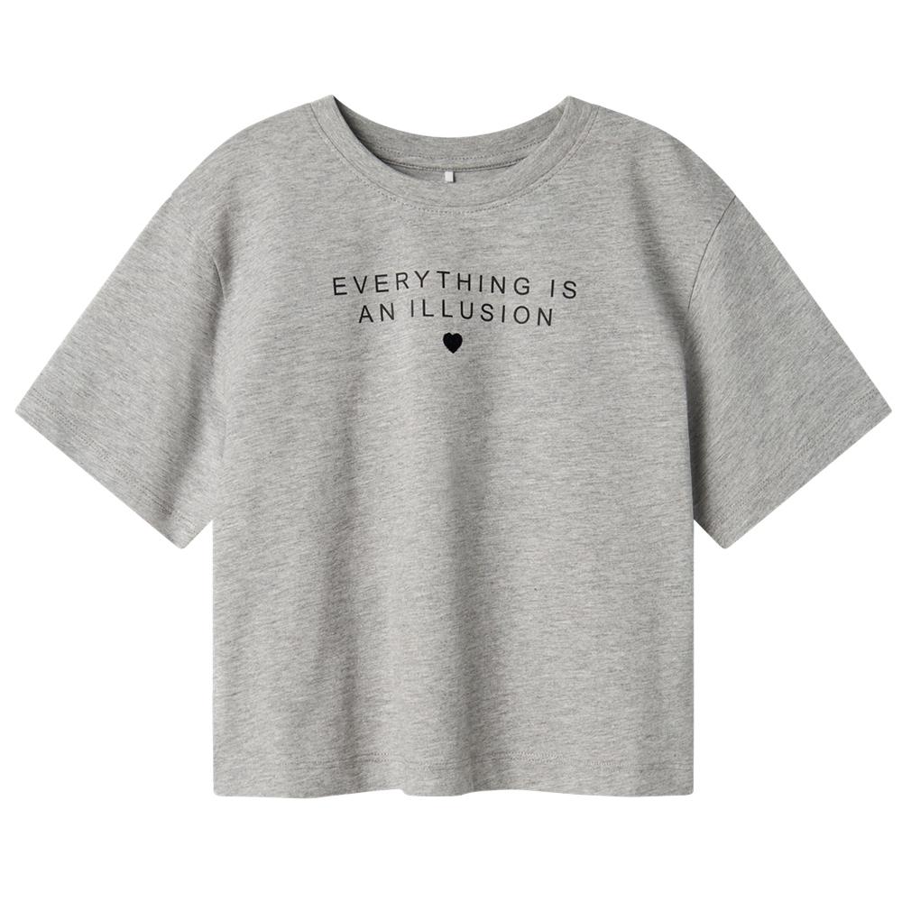 Name it T-shirt Gris Fille Name it Fostinna