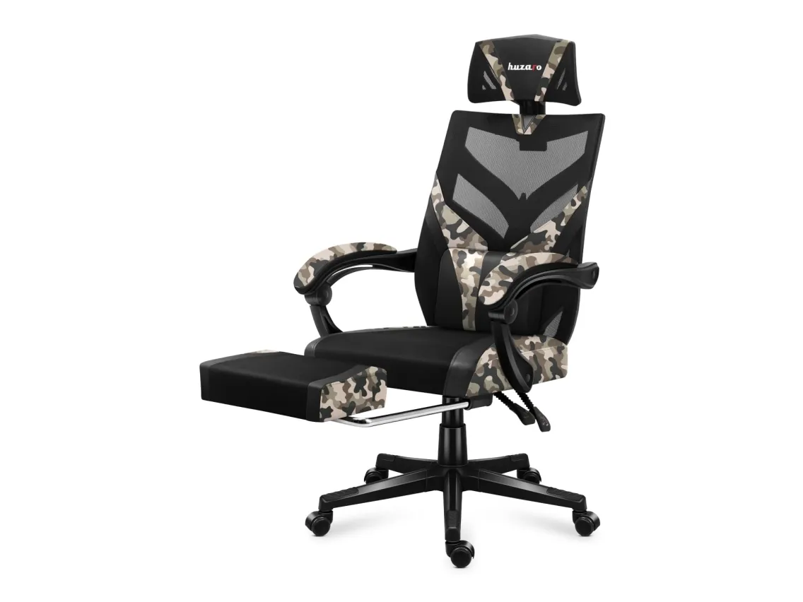Huzaro Combat 5.0, PC gamingstol, 140 kg, Trådsæde, Ryglæn i net, PC, 610 x 610 mm
