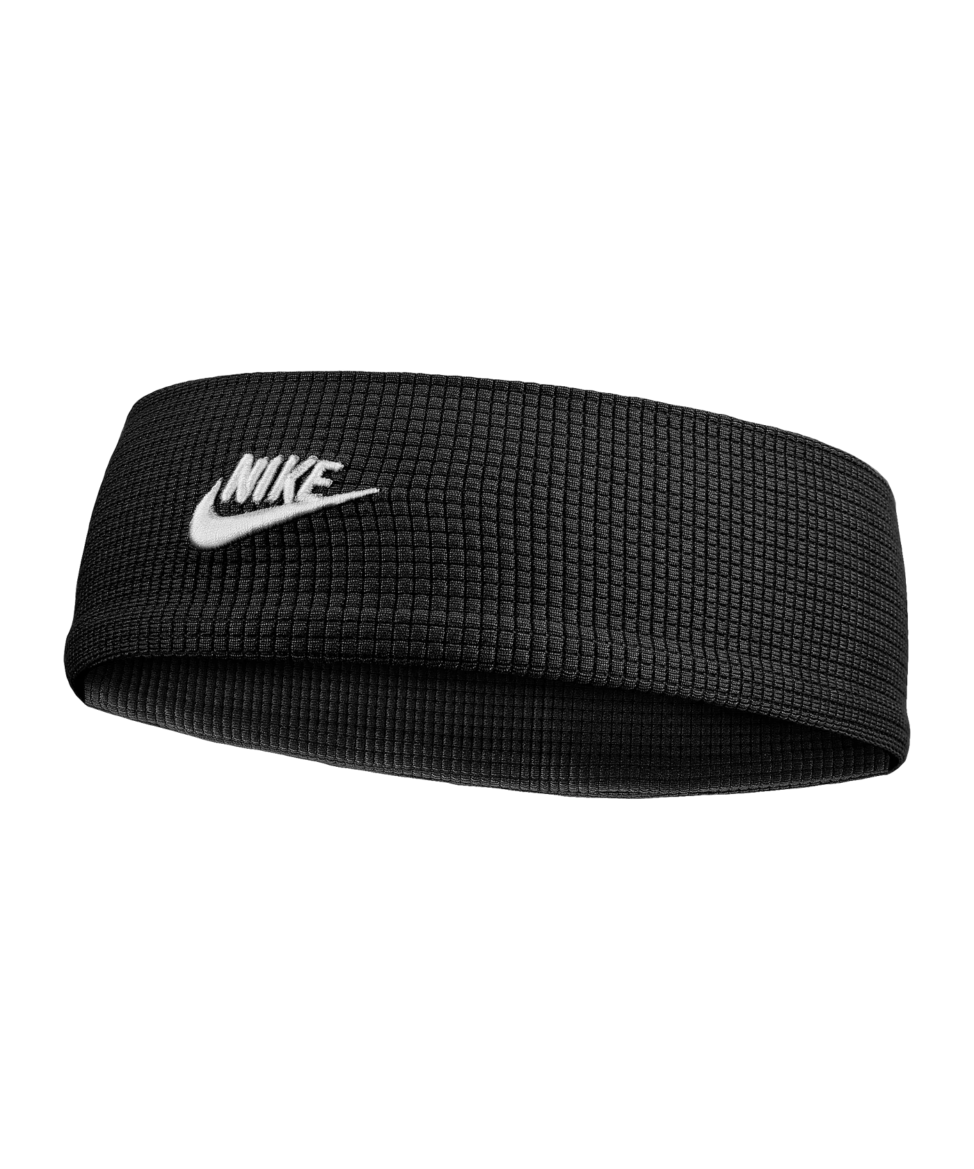 Nike Damen Headband Waffle Schwarz Weiss F010