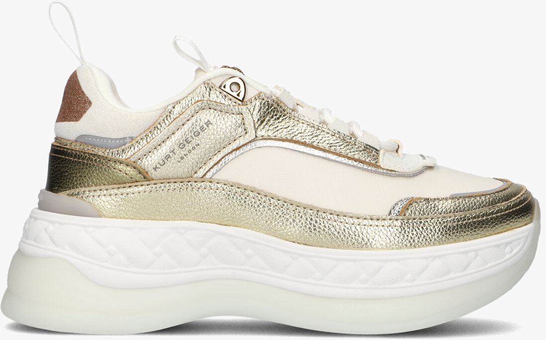 KURT GEIGER LONDON gouden kurt geiger london lage sneakers kensington pump sneaker