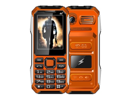 YONIS - Téléphone incassable radio fm bluethooth double sim 2.4 pouc...