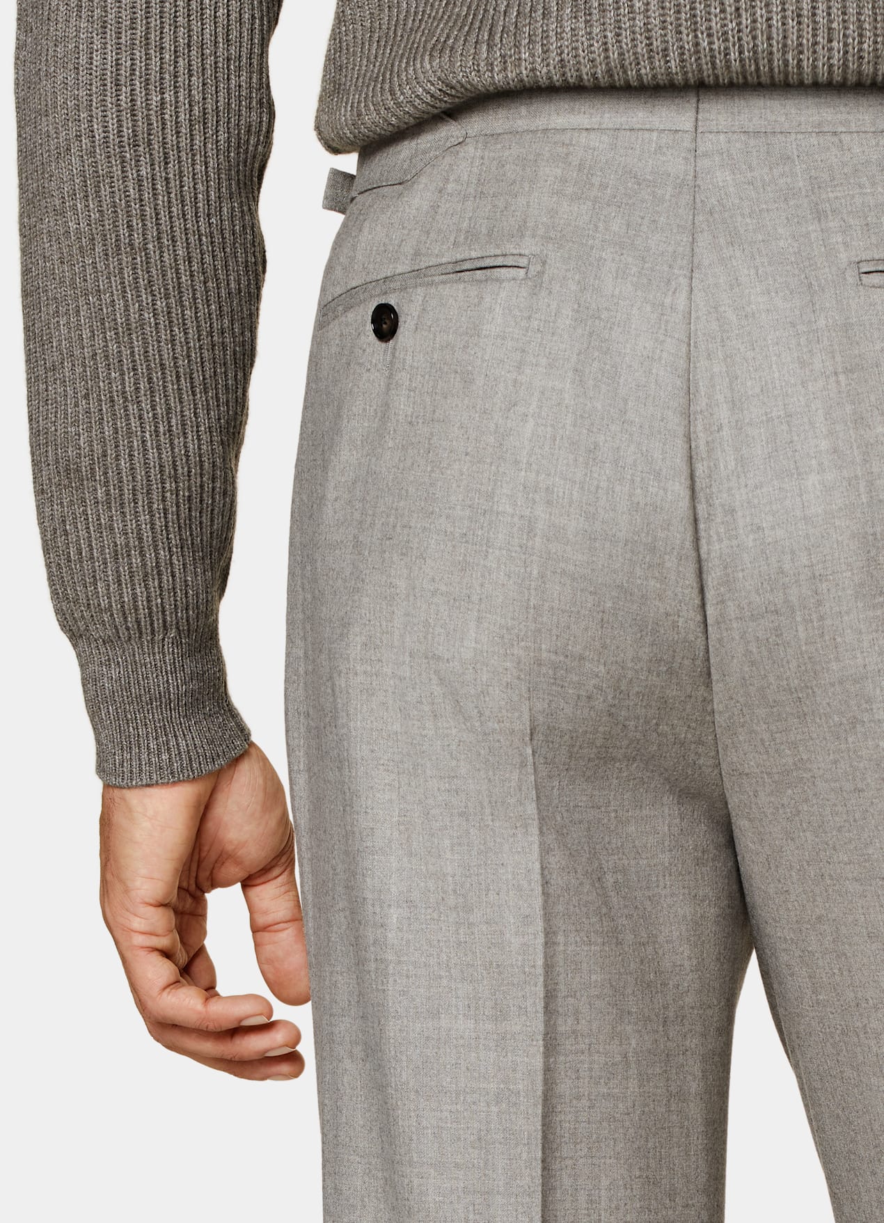 Pantalon Wide Leg Straight taupe