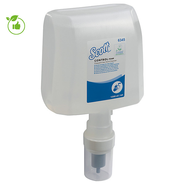 Cartouches savon mousse Kleenex 1,2 L, lot de 4