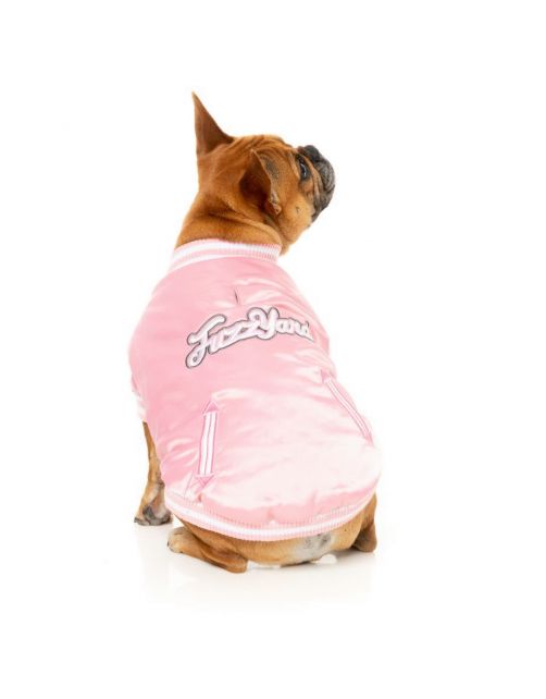 Fuzzyard Fastball Jacket Roze - Hondenkleding