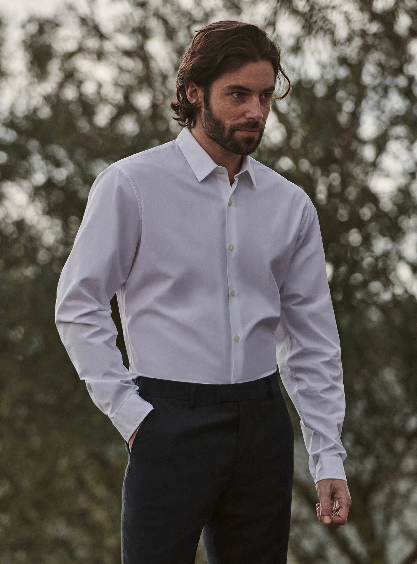 Chemise Jay Blanc Oxford