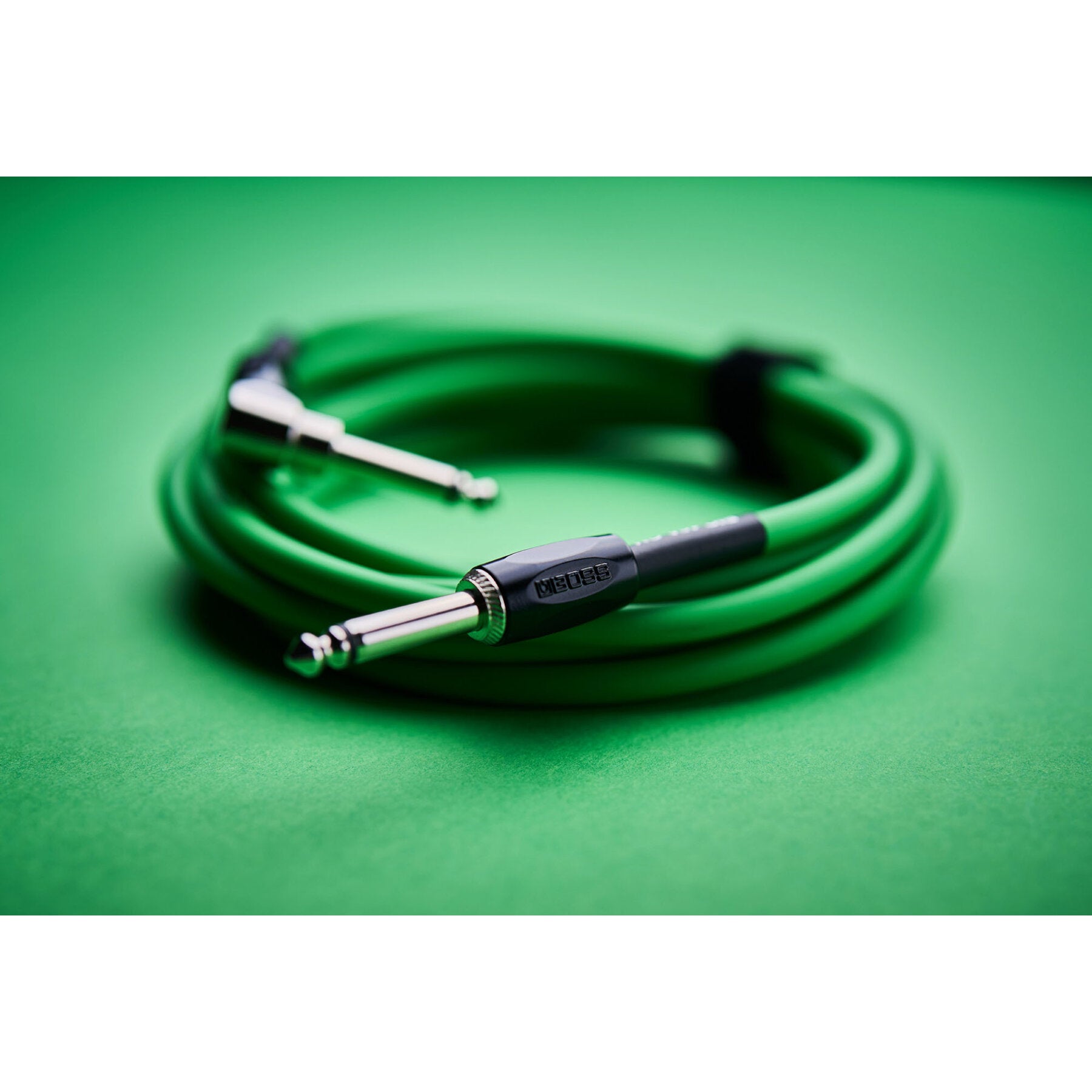 Boss BIC-10A Green instrumentkabel 3m recht-haaks