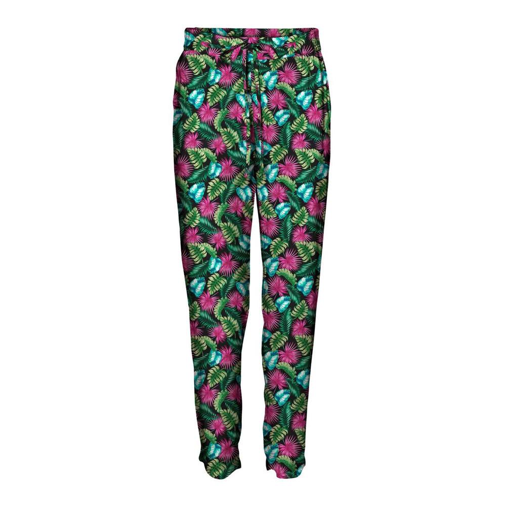 Vero Moda Pantalon Rose à Imprimés Femme Vero Moda Easy Nw Loose