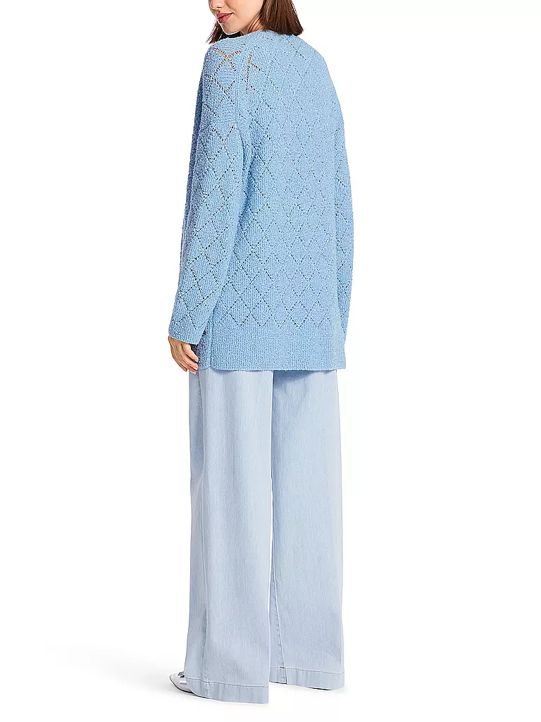 MARC CAIN Strickjacke hellblau