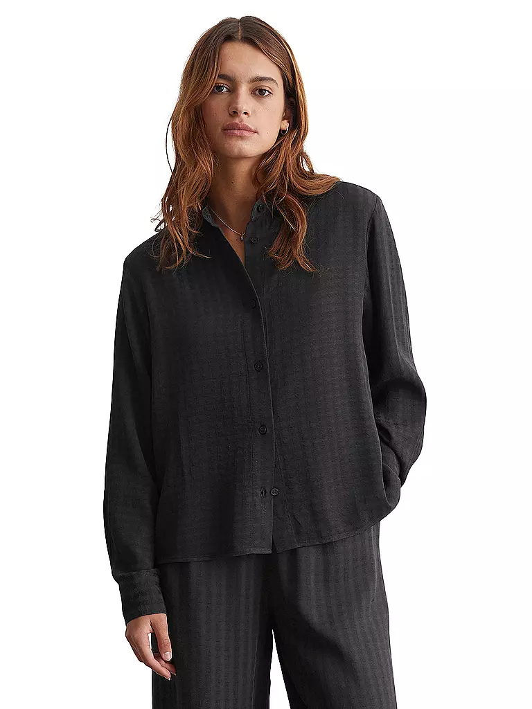MARC O' POLO DENIM Bluse schwarz