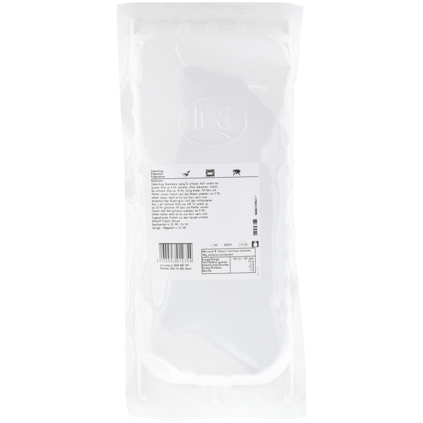 Prix Garantie Rindshuft ca. 650g