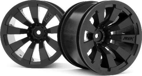 Quantum+ Xt 3.2In Wheel - Black/2Pcs - Mv150246 - Maverick Rc