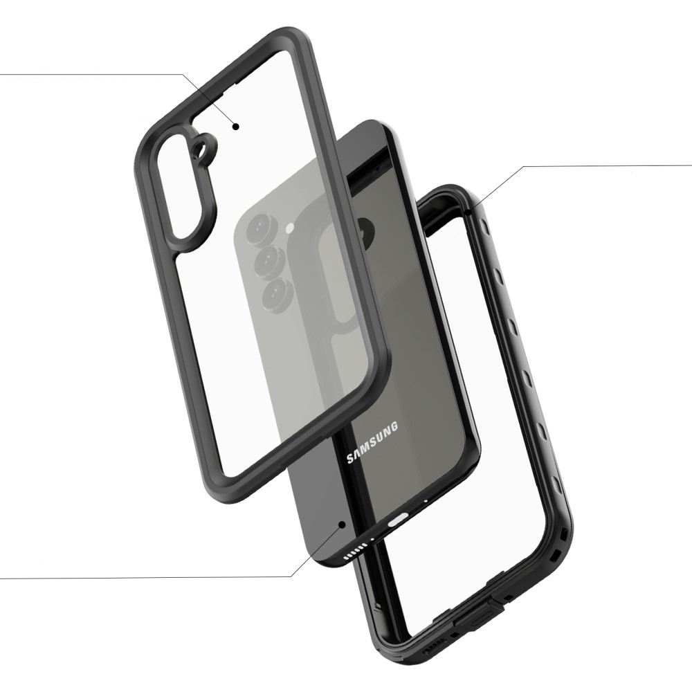 Samsung Galaxy A54 5G Wasserfeste Outdoor Schutz Hülle (IP68) - Schwarz