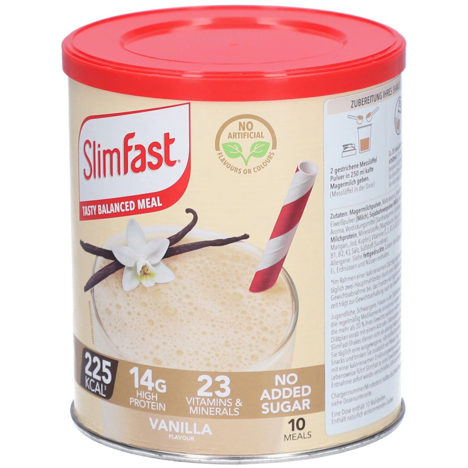 Slim Fast Milchshake-Pulver Vanille