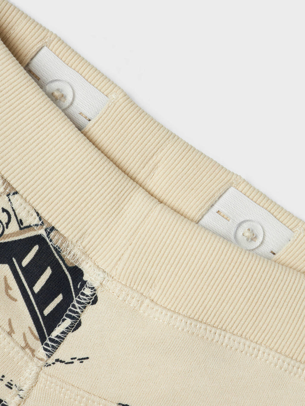 NAME IT joggingbroek NMMVIMO met all over print ecru