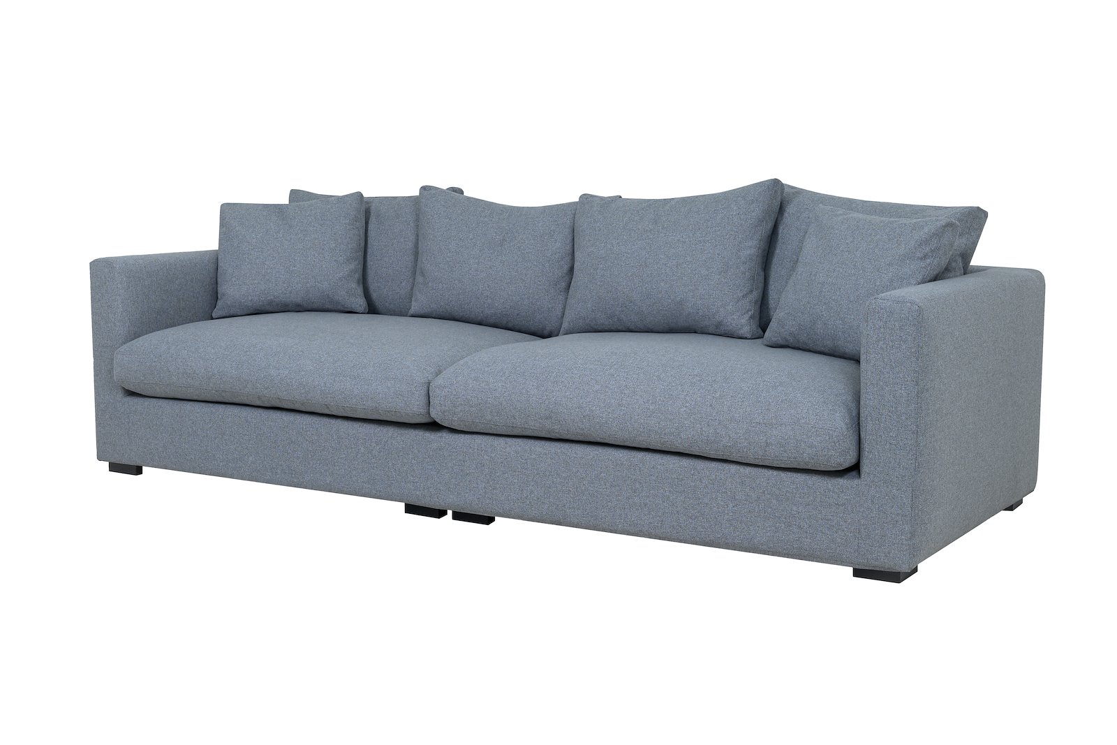 Milano 3-seter Tekstil Solid 3/1 Light grey
