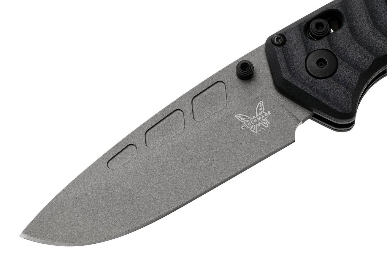 Benchmade P.S.K. 593GY-02 Cerakote Elmax, Tempest Gray FRN, outdoorzakmes