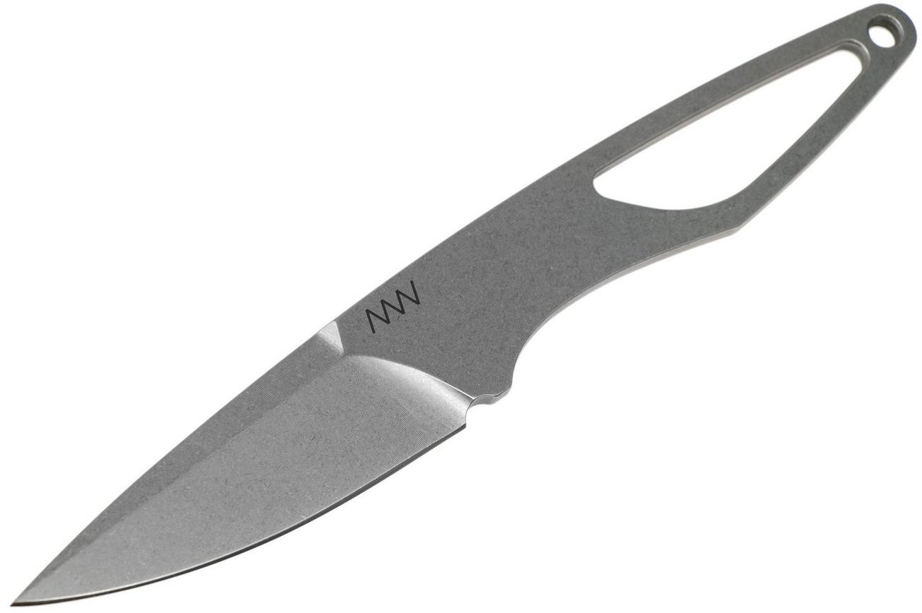 ANV P100 Sleipner, No Paracord P100-001, Black Kydex Sheath, nekmes