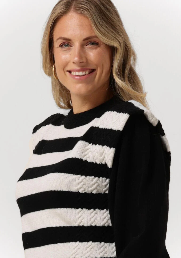 NOTES DU NORD zwarte notes du nord trui ena sweater