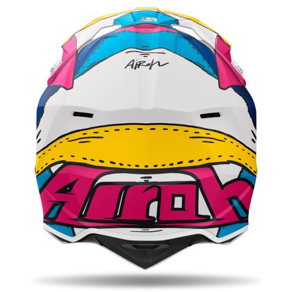 Casque cross Airoh WRAAAP - PAINT 2025 - Multicolore