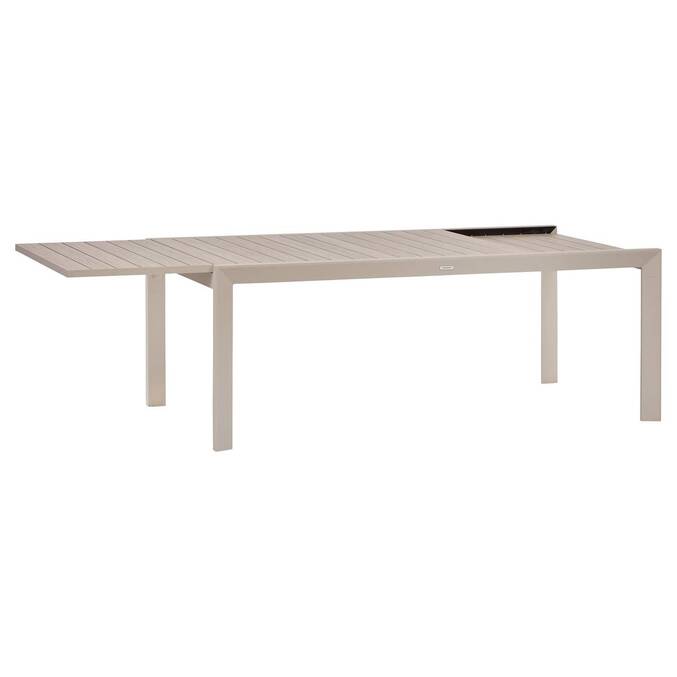 Table de jardin extensible rectangulaire EVASION Lin / Argile