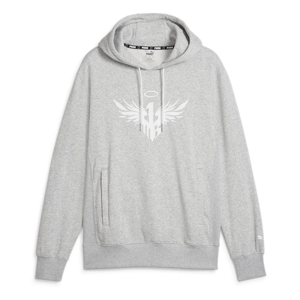 Puma Sweat à Capuche Gris Homme Puma X Melo