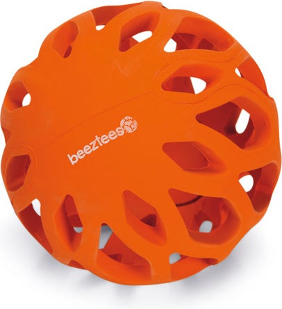 Beeztees hondenspeelgoed bal Koko oranje D 11 cm