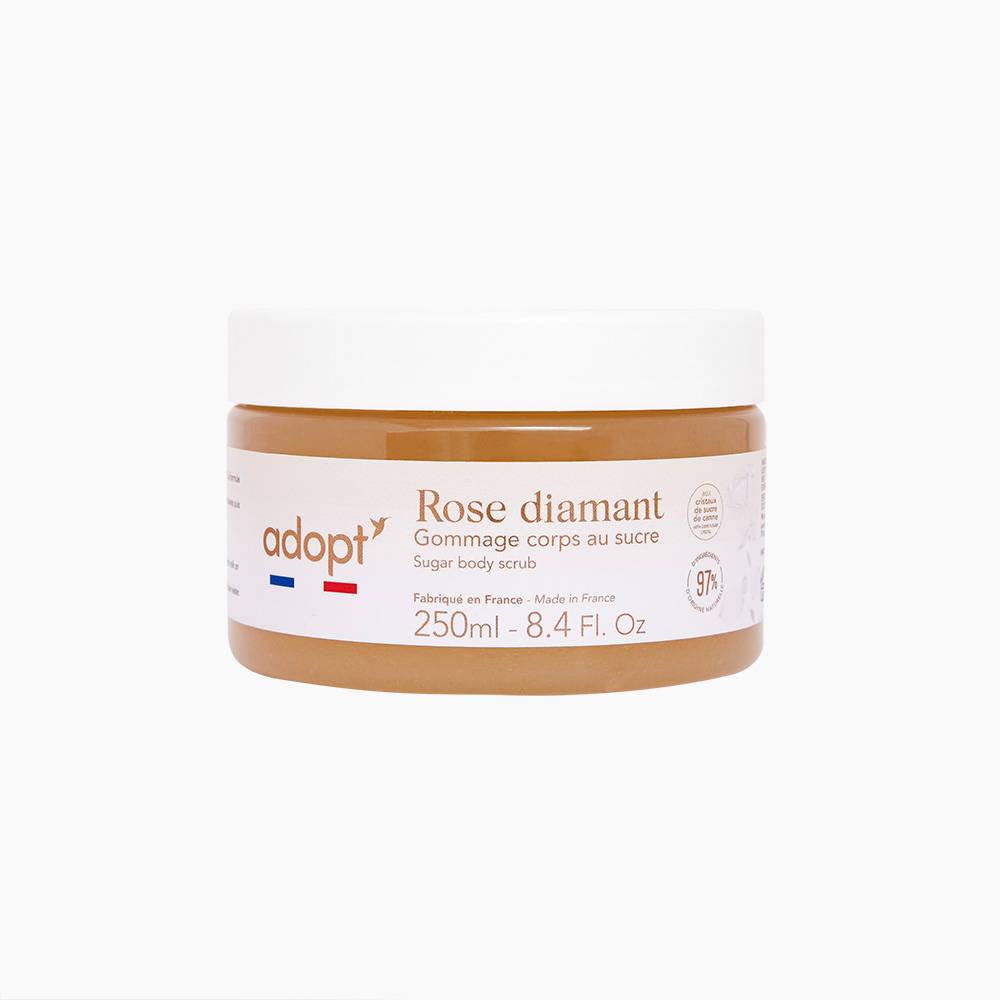 Rose Diamant - Gommage corps au sucre 250 ml