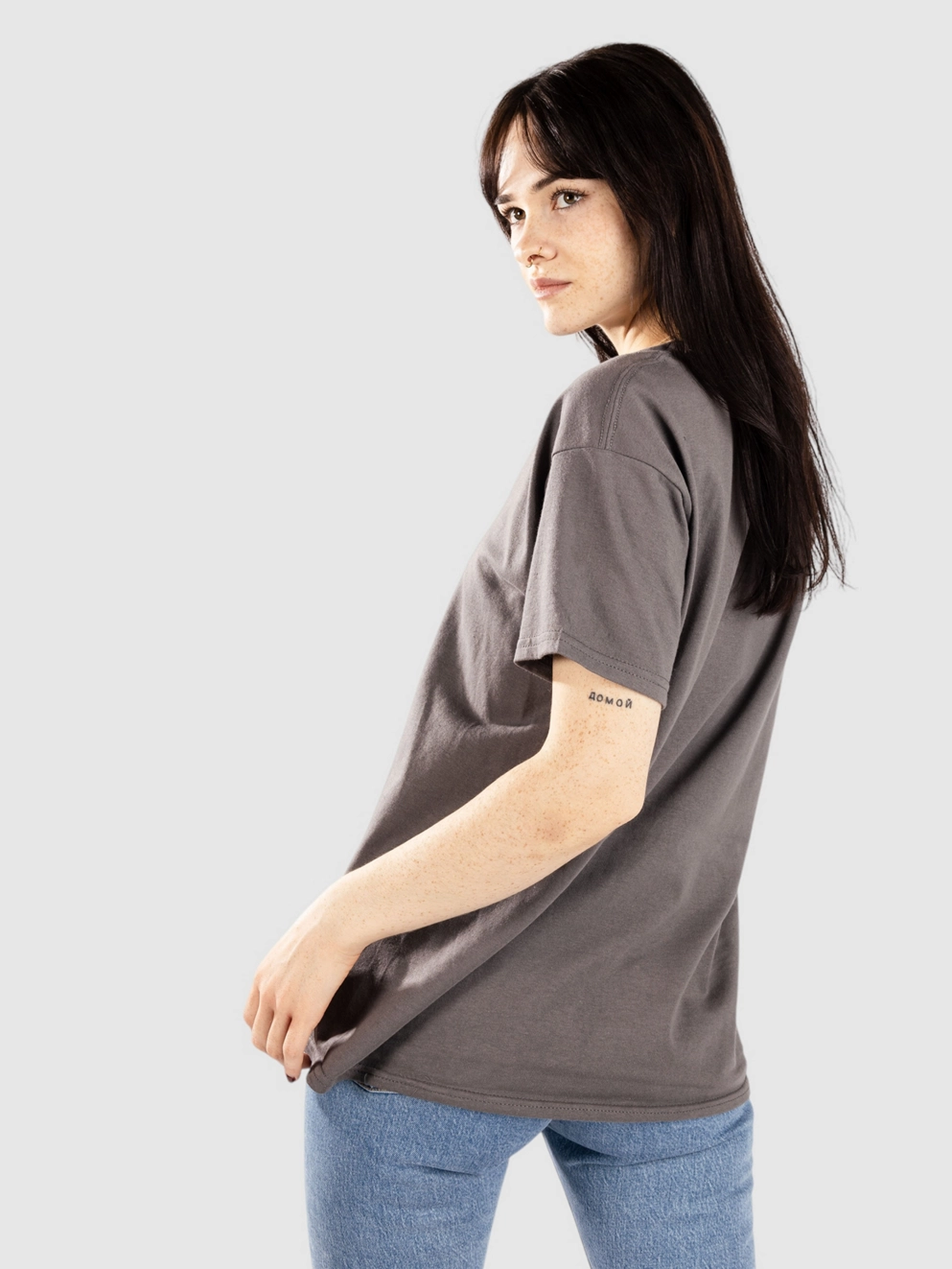 RIPNDIP Peaches And Nerm T-Shirt charcoal