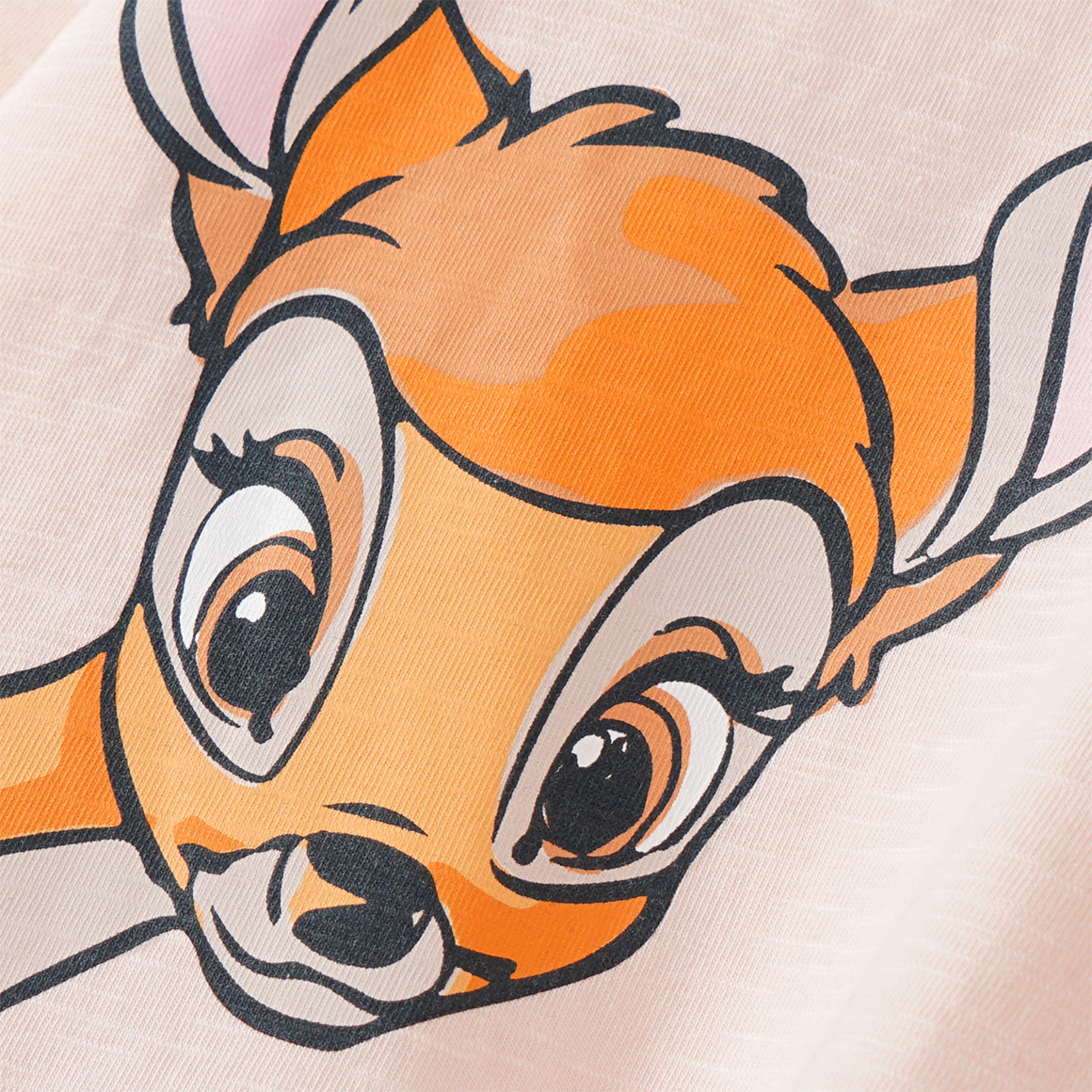 Topomini Bambi Langarmshirt mit Zipfel creme