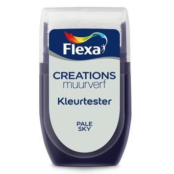 Flexa Creations muurverf Kleurtester Pale Sky mat 30ml