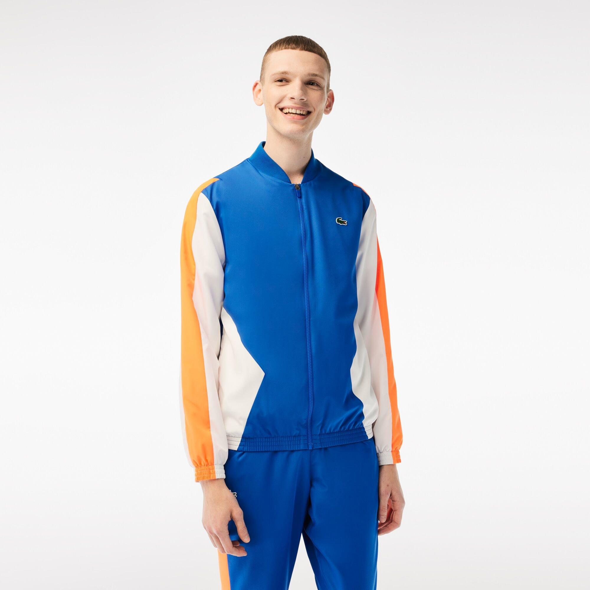 Lacoste Colour Block Tracksuit Mens