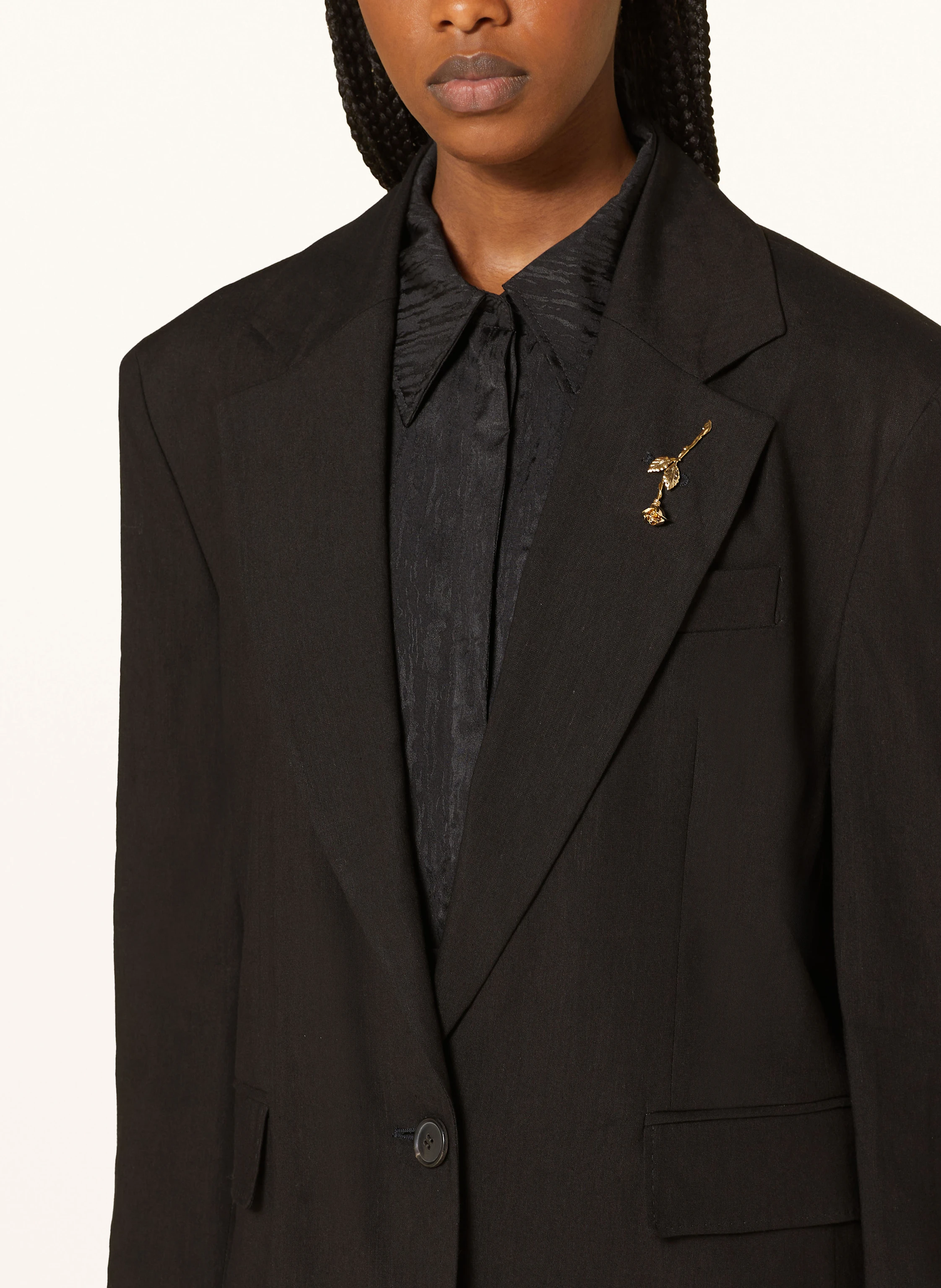 MARELLA Longblazer mit Leinen
