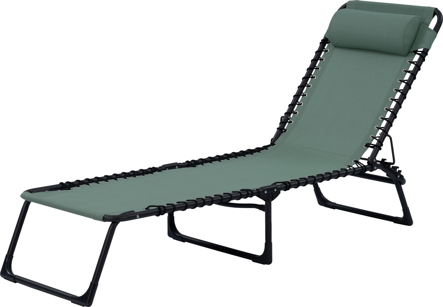 Intratuin ligbed Sanya groen 189 x 62 x 28 cm