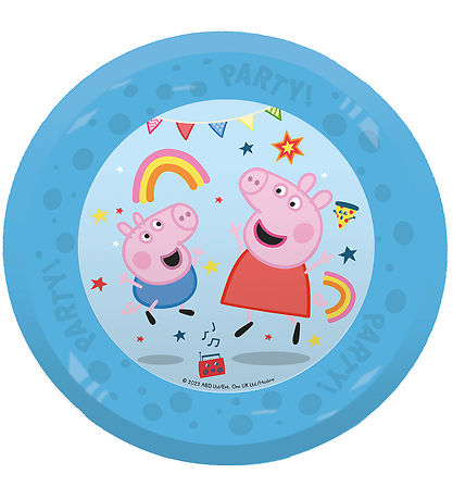 Decorata Party Kunststoffteller - 4er-Pack - 21 cm - Peppa Pig M