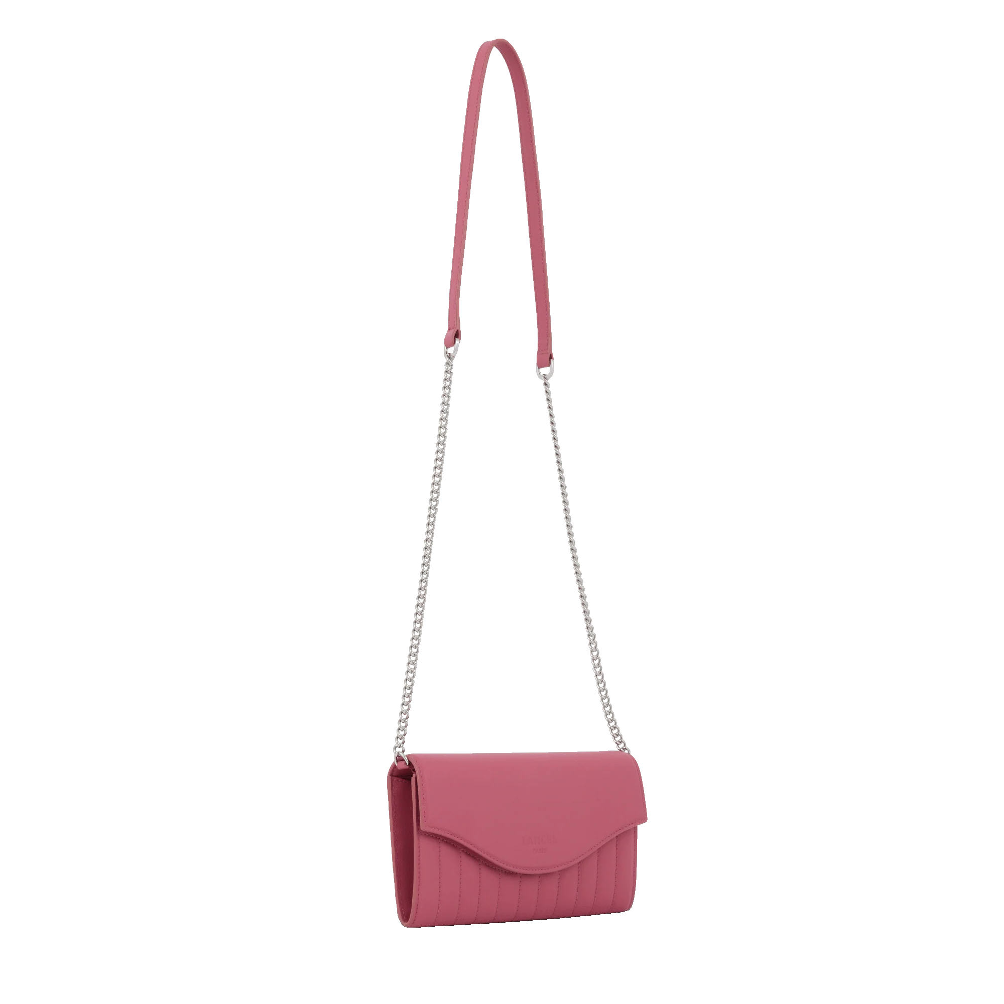 Portefeuille chaîne Rodeo de Lancel-Cerise