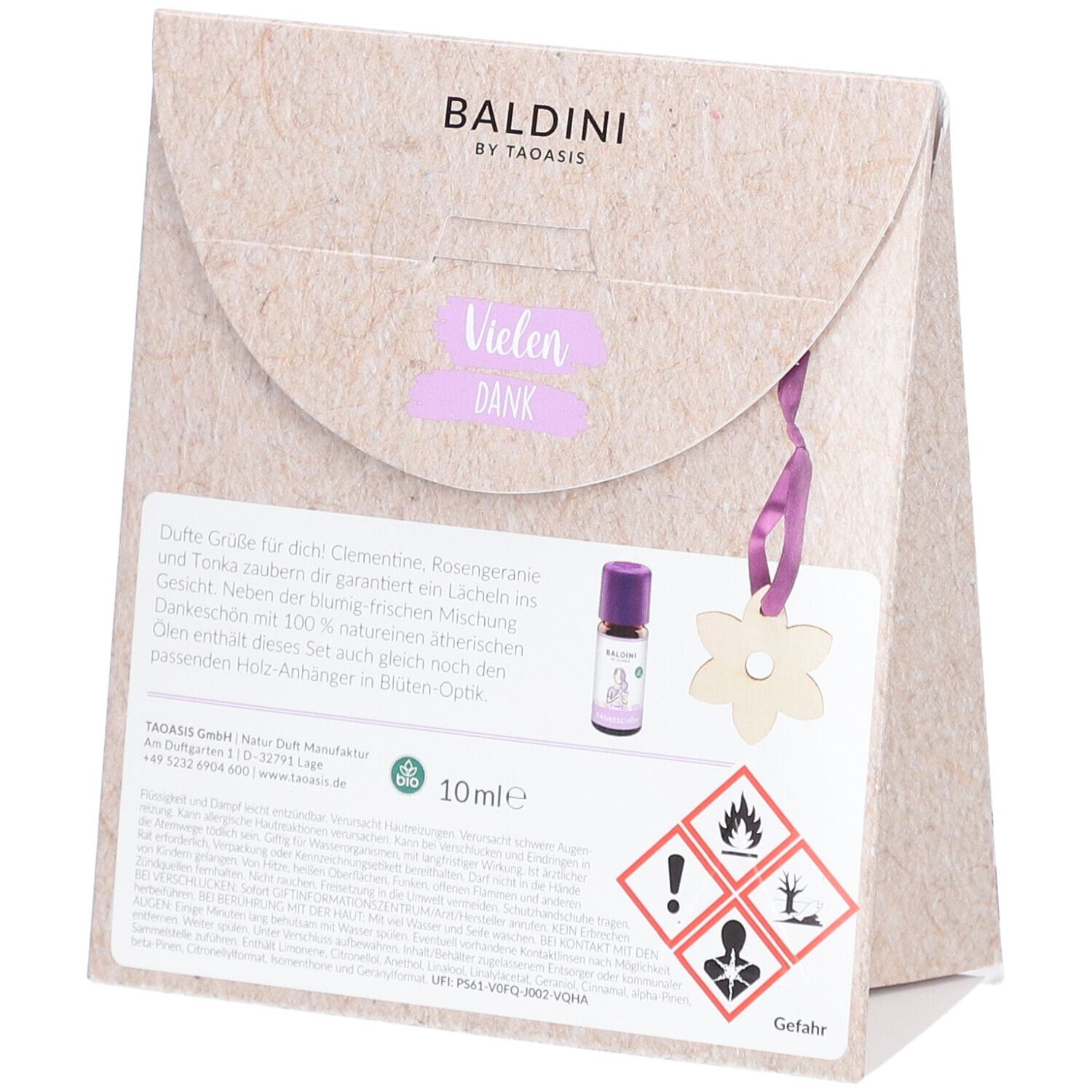 BALDINI BY TAOASIS Mini-Duftset „Dankeschön“