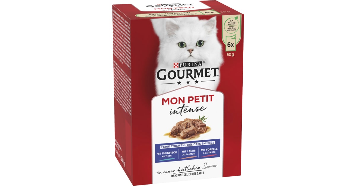 PURINA Gourmet mon Petit Fisch 6x 50 gr
