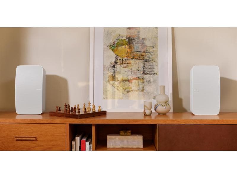 Sonos Lautsprecher Five Weiss Sonos Hi-Fi-Lautsprecher für Sound in Studioqualität
