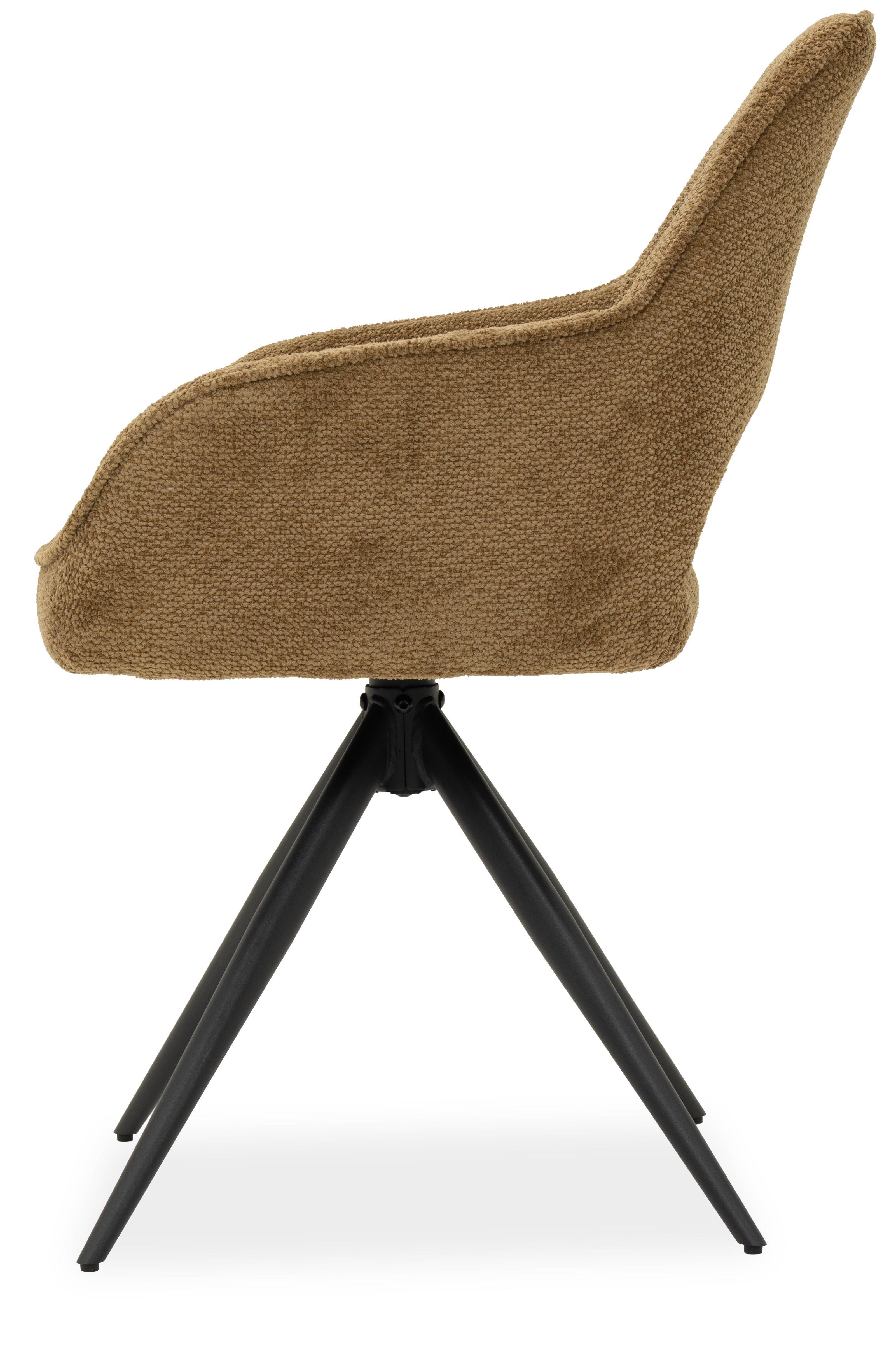 Eetkamerstoel Egon 41 Mustard Soren B60 x D59 x H91 cm