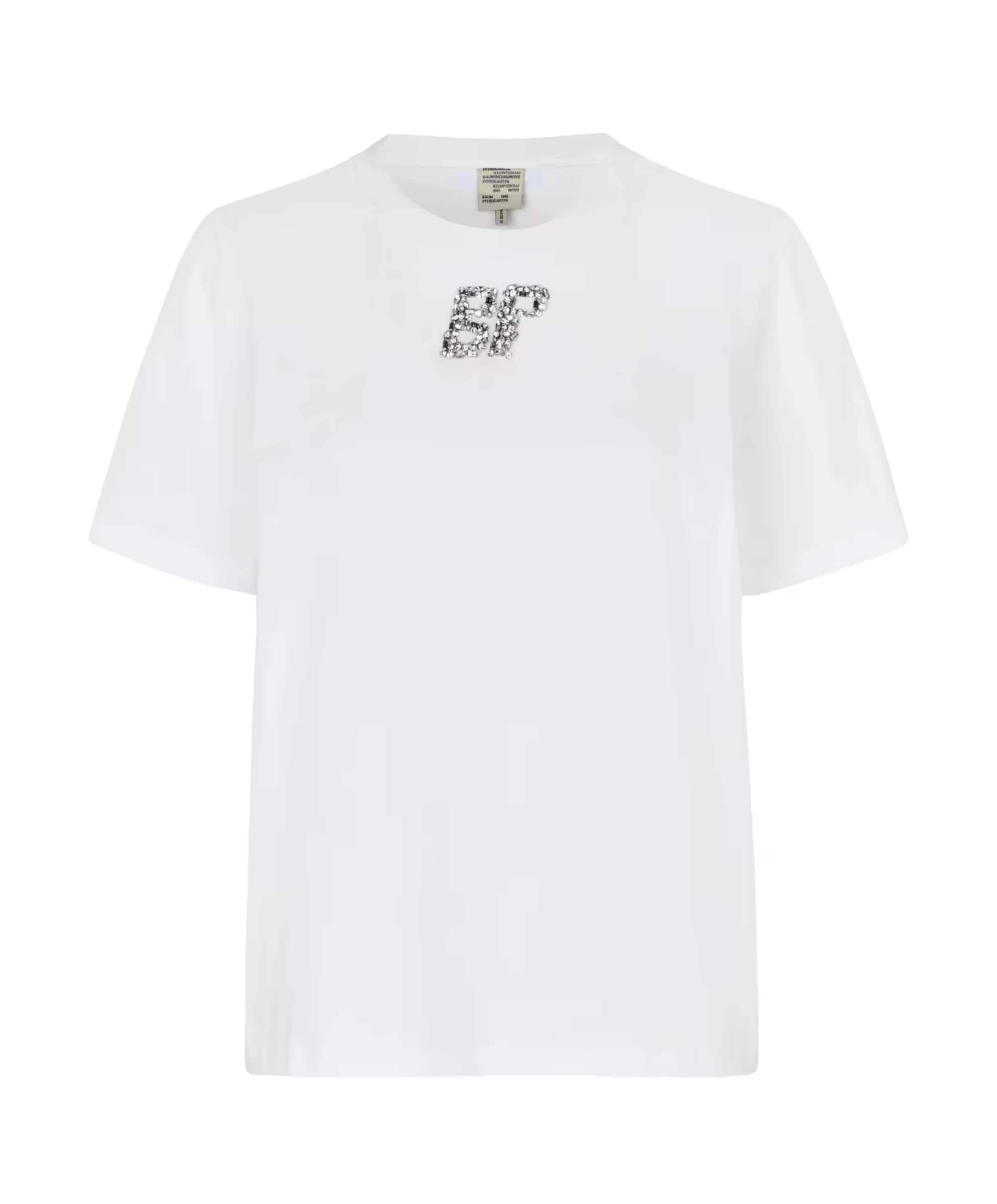Baum und Pferdgarten Dames T-shirt wit