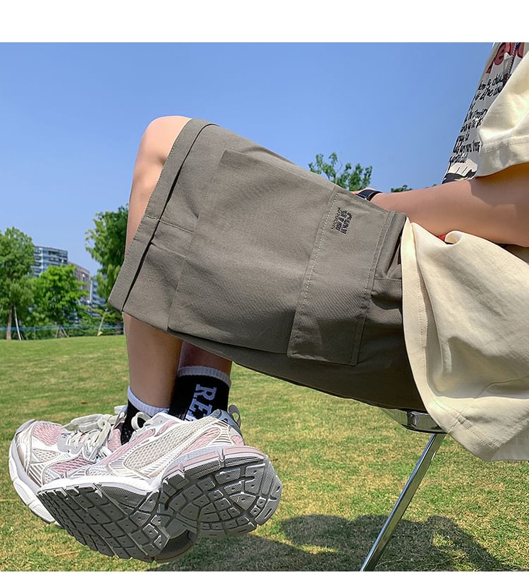 Bay Go Mall - Cargoshorts met trekkoord in de taille en wijde pijpen