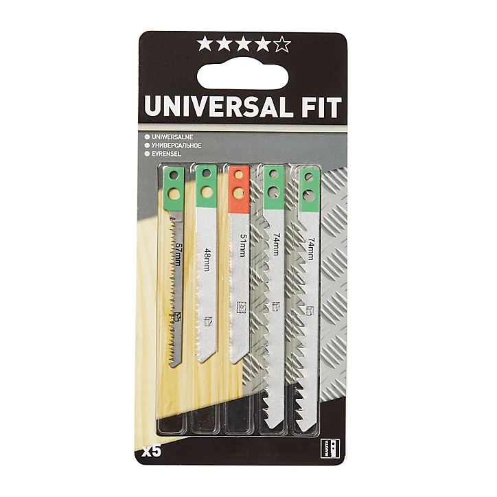 Set scie sauteuse bois et métal Makita 5 pk universel