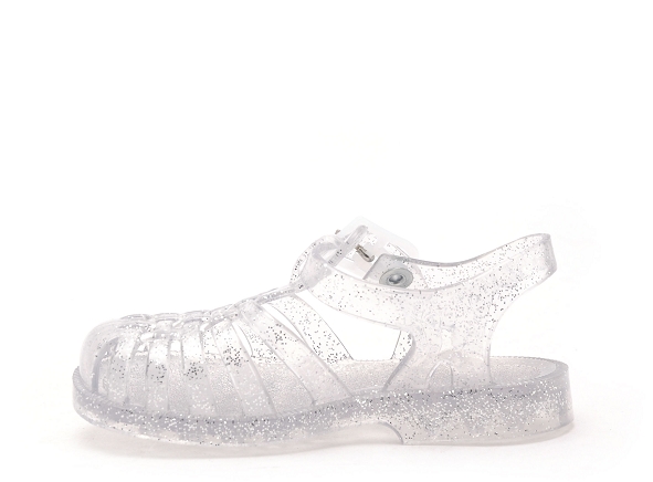 Meduse mules et sabots enfant sun argent