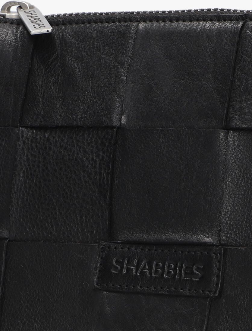 SHABBIES zwarte shabbies schoudertas noka