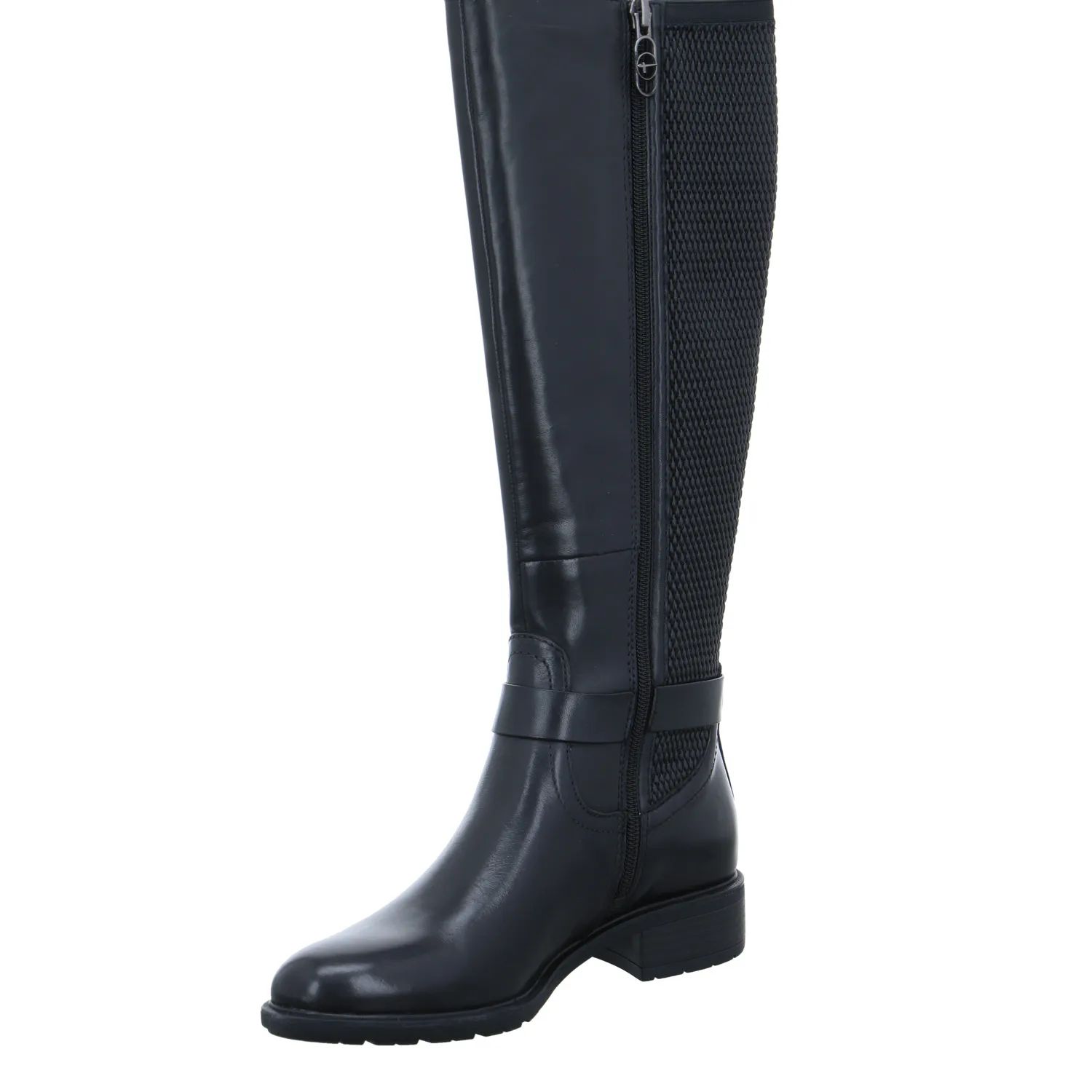 TAMARIS Stiefel Schwarz Leder