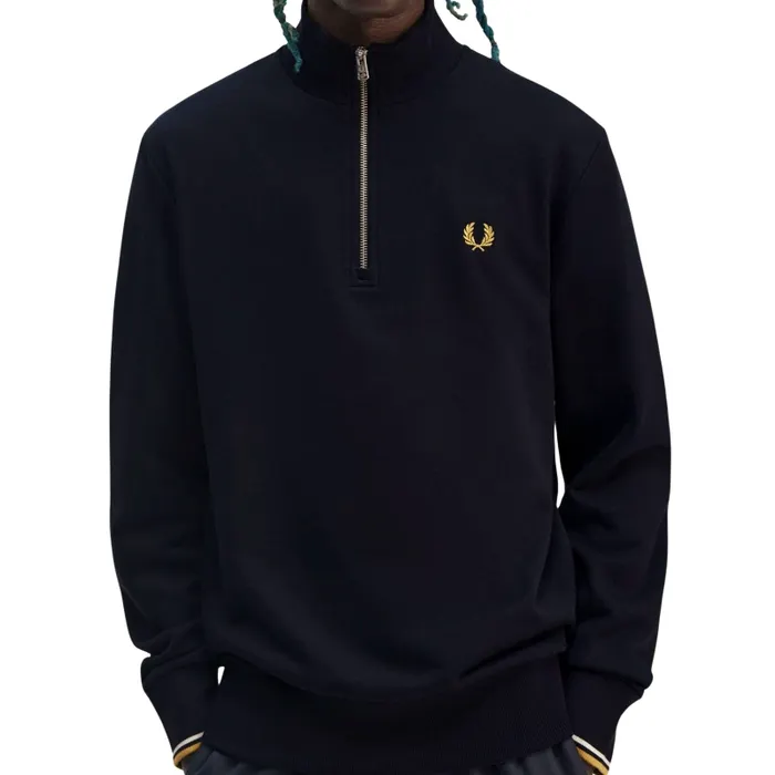 Fred Perry Half Zip Sweatshirt Heren