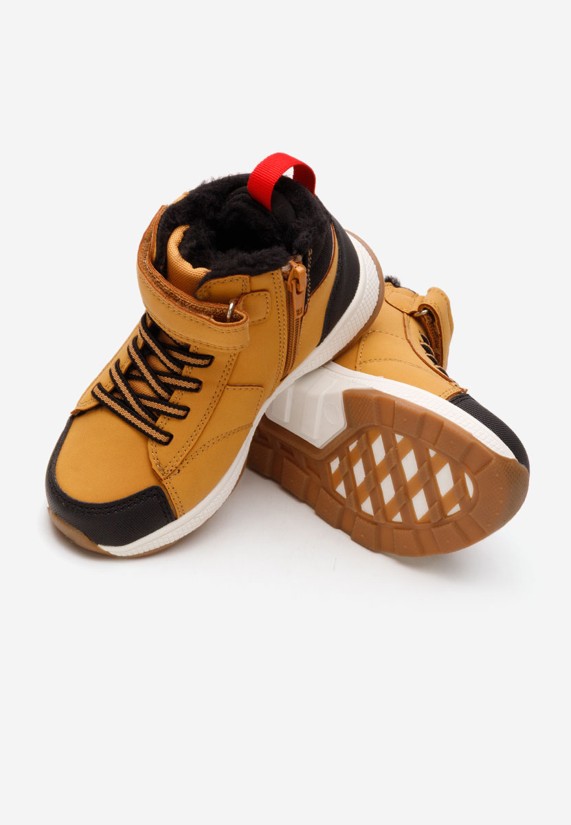 Bottines garçons brunes Reson