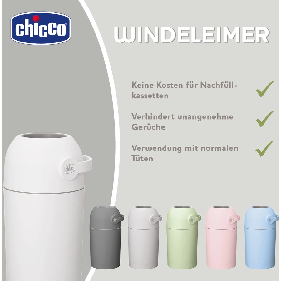 chicco Windeleimer Odour Off pink